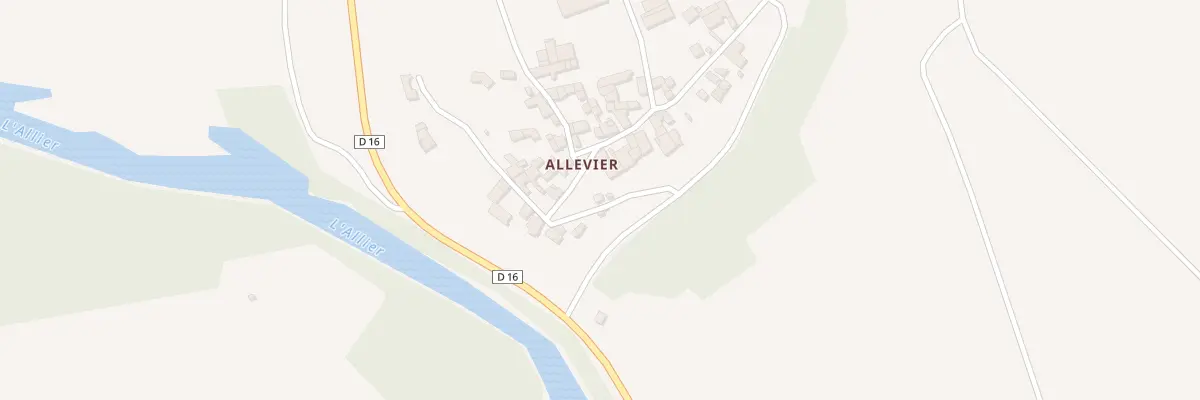 Plan du 5088 Allevier à Azérat