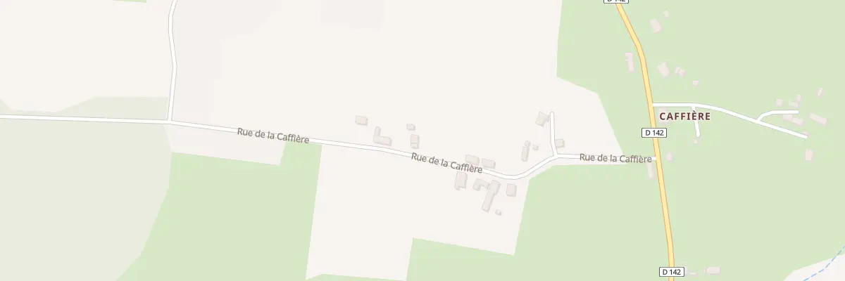 Plan du 270 Rue de Caffière à Marcenat