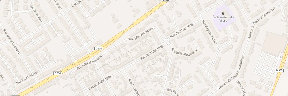 Plan du 79 Rue du 8 Mai 1945 à Douchy-les-Mines