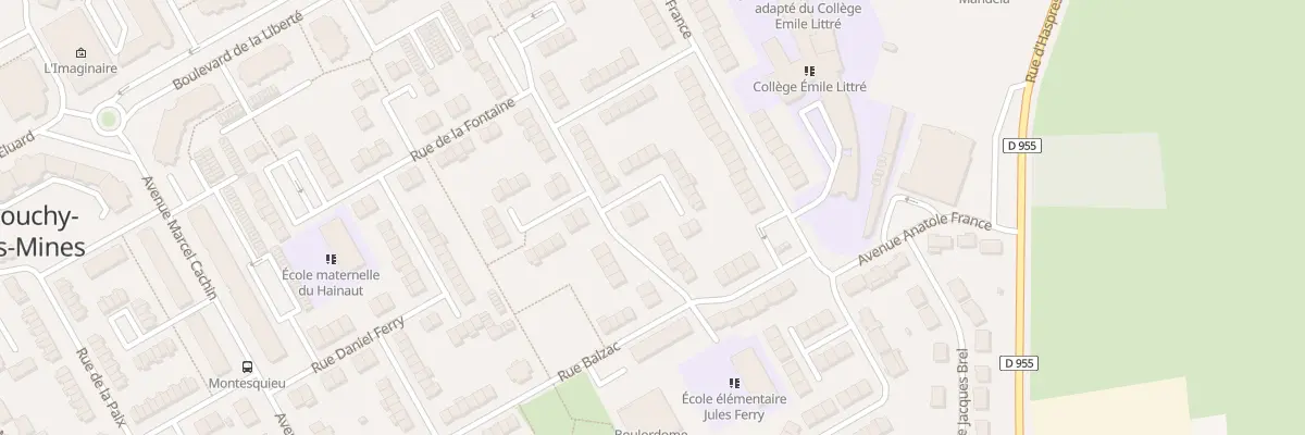 Plan du 61 Rue Guy Moquet à Douchy-les-Mines