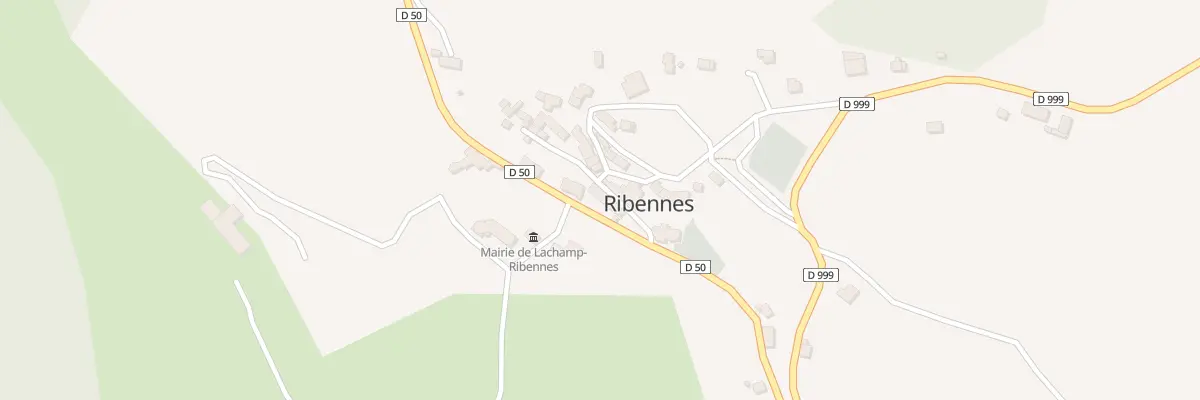 Plan du 5056 Village de Ribennes à Lachamp-Ribennes
