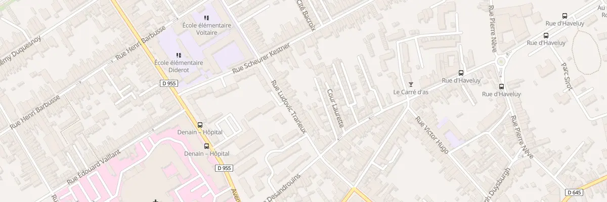Plan du 78 Rue Ludovic Trarieux à Denain