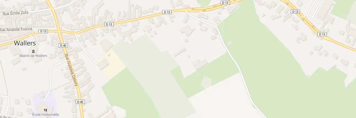 Plan du 42 Rue Henri Durre à Wallers