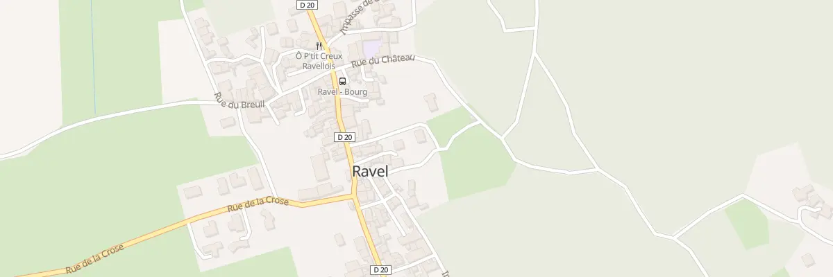 Plan du 7 Imp Lucien Pireyre à Ravel