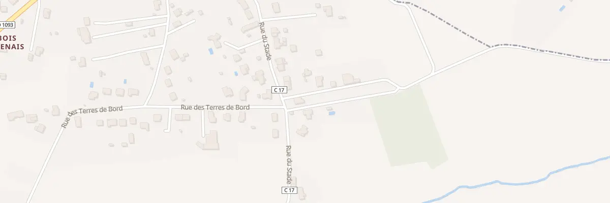 Plan du 46 Rue du Stade à Brugheas