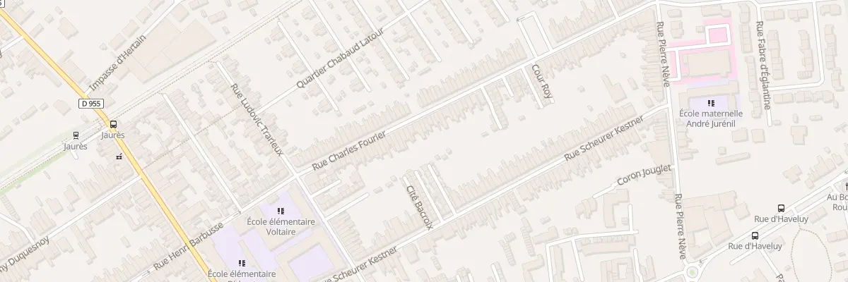 Plan du 48 Rue Charles Fourier à Denain