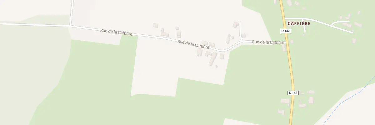 Plan du 245 Rue de Caffière à Marcenat