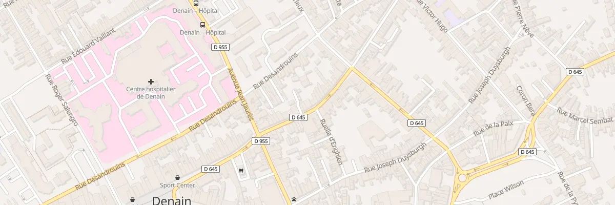 Plan du 73 Rue du Maréchal Leclerc à Denain