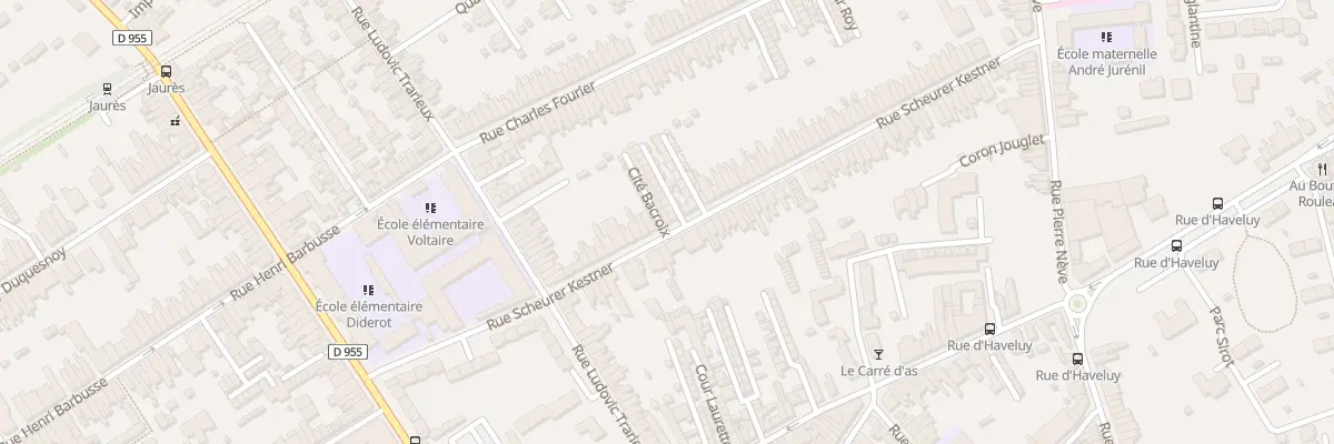 Plan du 27 Rue Scheurer Kestner à Denain