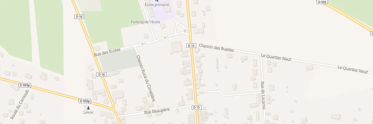 Plan du 25 Rue de la Charmois à Viels-Maisons
