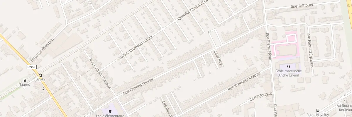 Plan du 65 Rue Charles Fourier à Denain