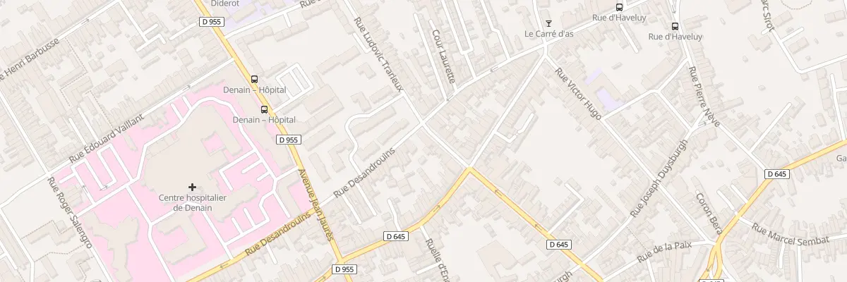 Plan du 564 Rue Désandrouins à Denain