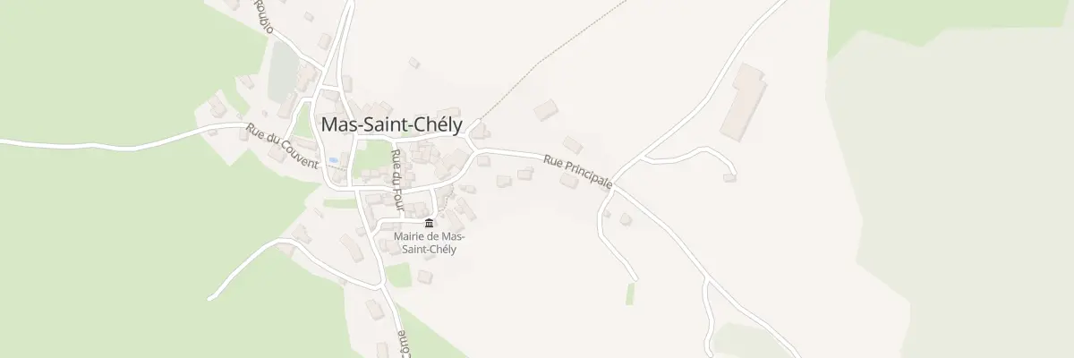 Plan du 5849 Mas Saint Chely Village à Mas-Saint-Chély