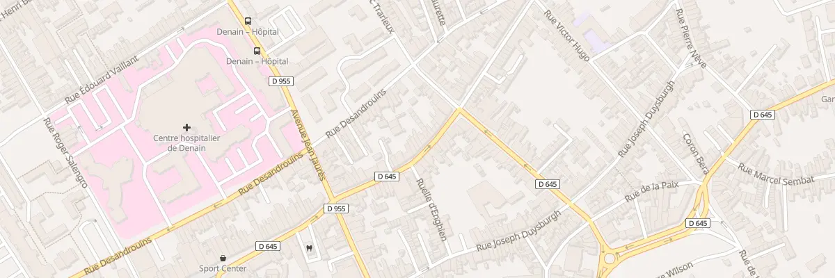 Plan du 79 Rue du Maréchal Leclerc à Denain