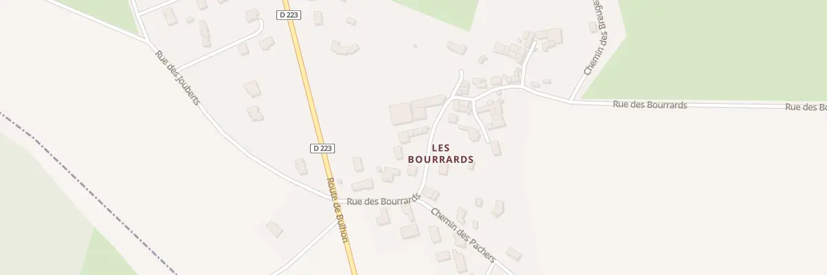 Plan du 5028 Les Bourrards à Bulhon