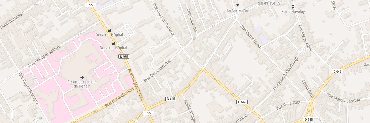 Plan du 560 Rue Désandrouins à Denain