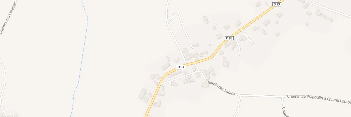 Plan du 17B Rte d’Allier à Saint-Sylvestre-Pragoulin