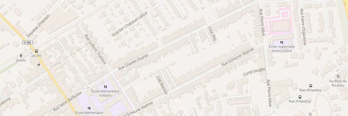 Plan du 58 Rue Charles Fourier à Denain