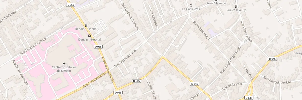 Plan du 63 Rue Ludovic Trarieux à Denain