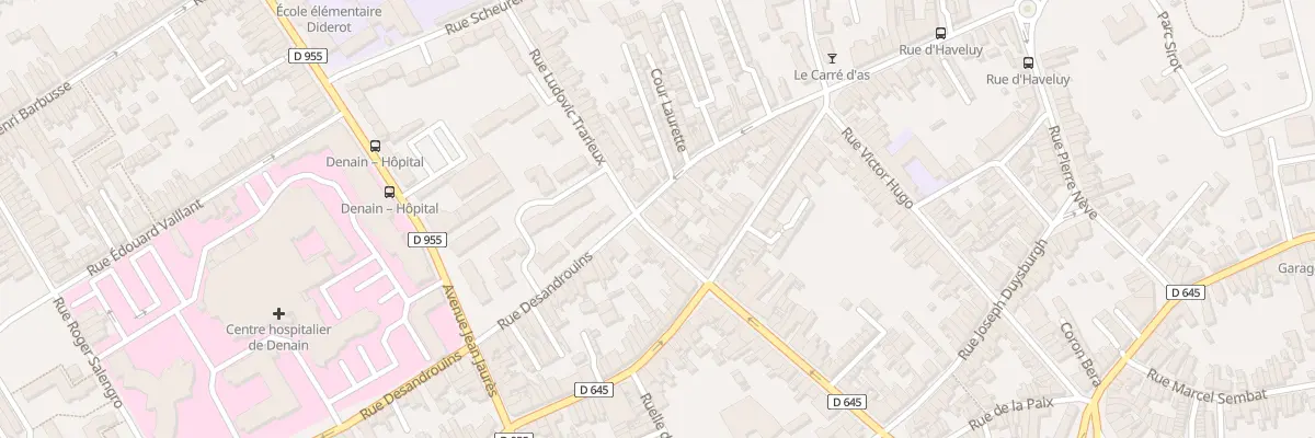 Plan du 588 Rue Désandrouins à Denain
