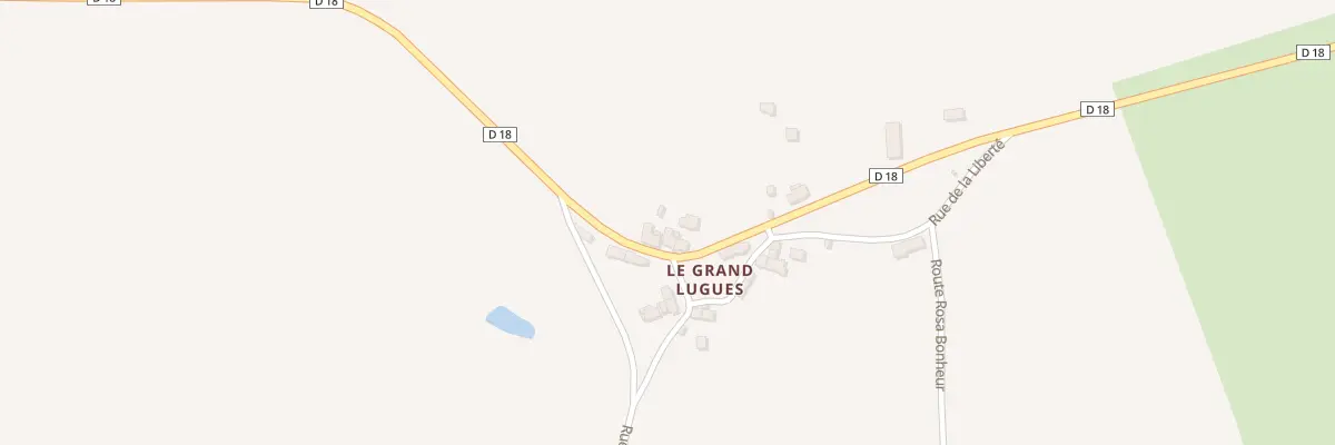 Plan du 42 Le Grand Lugues à Beaumont-Sardolles