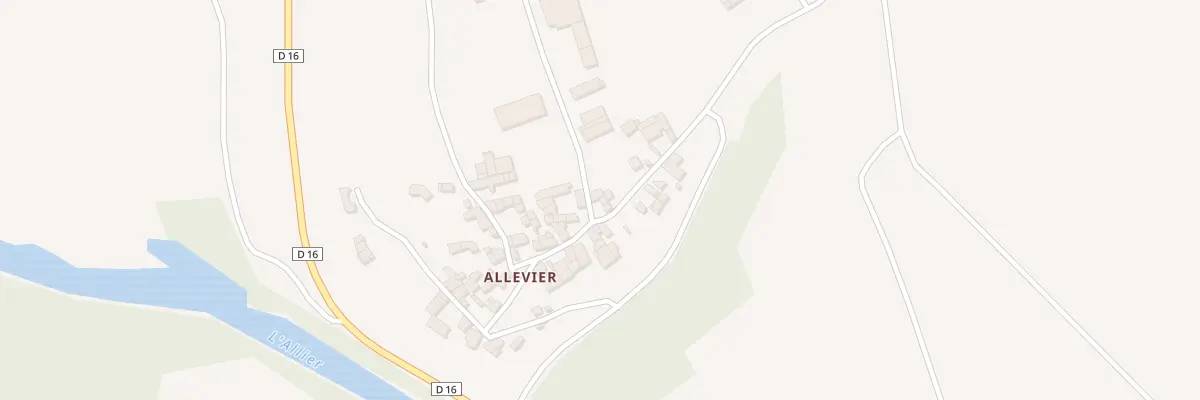 Plan du 5076 Allevier à Azérat