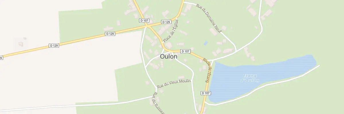 Plan du 2 Rue de la Fontaine à Oulon