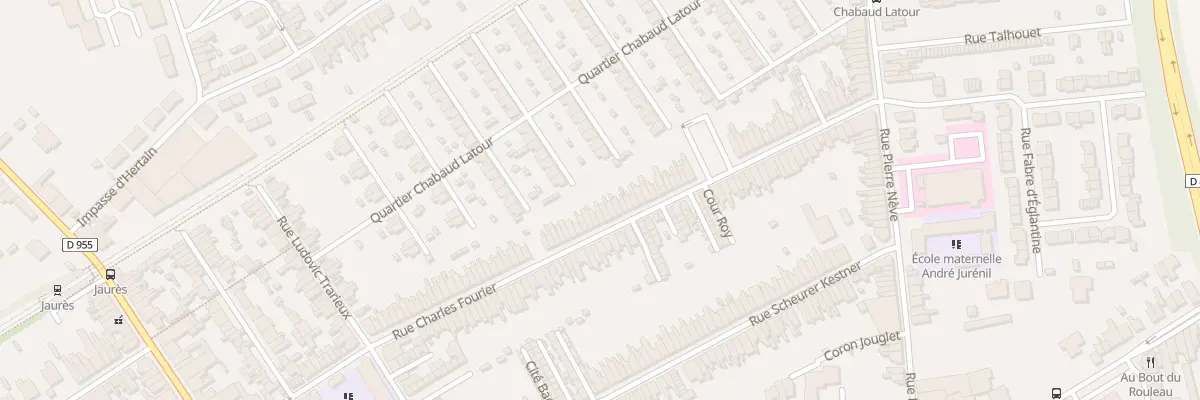 Plan du 73B Rue Charles Fourier à Denain