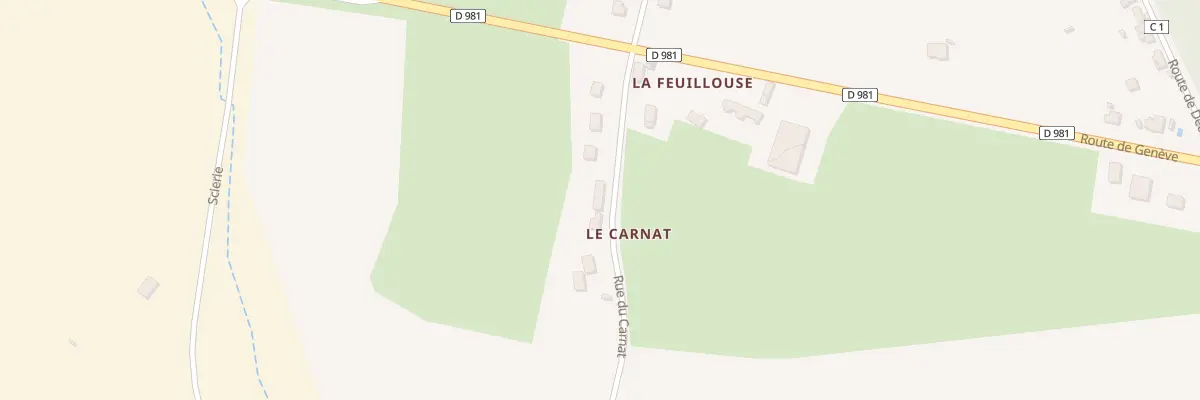 Plan du 7 Rue du Carnat à Sougy-sur-Loire