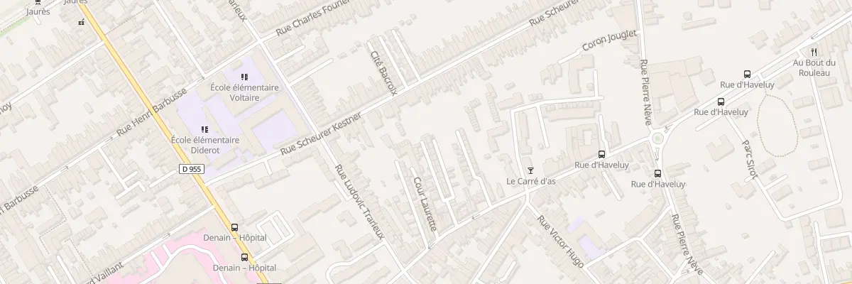 Plan du 16 Rue Desandr 657 Imp Latesse à Denain