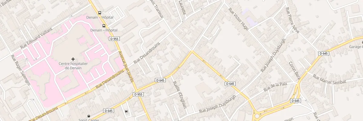 Plan du 87 Rue du Maréchal Leclerc à Denain