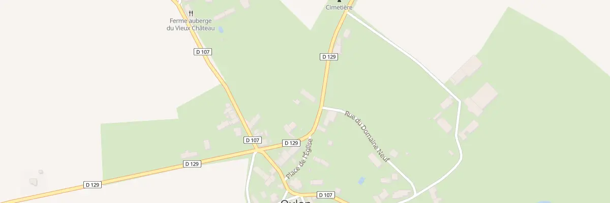 Plan du 5 Rte de Montenoison à Oulon