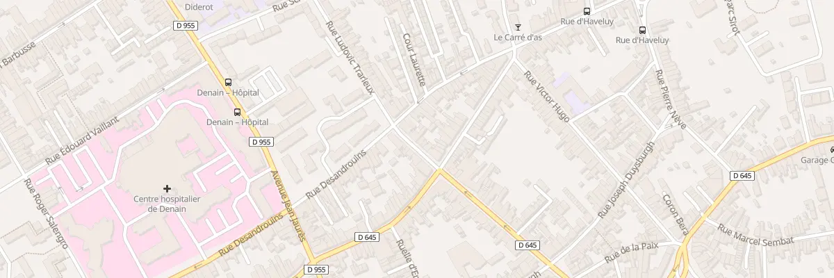Plan du 60 Rue Ludovic Trarieux à Denain