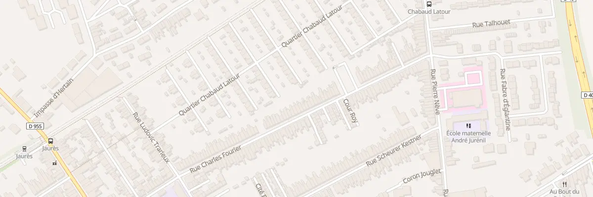 Plan du 77 Rue Charles Fourier à Denain