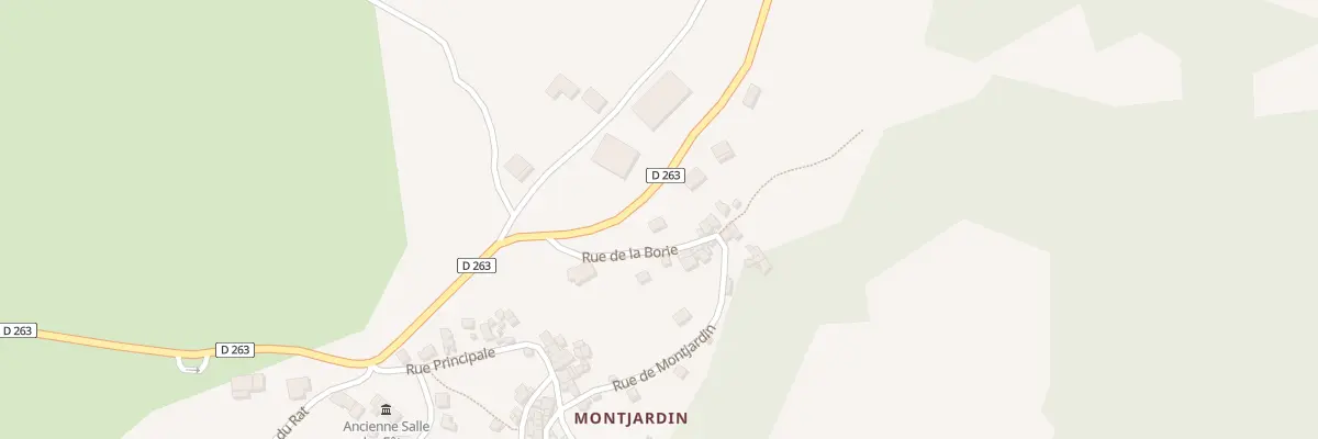 Plan du 5333 Montjardin à Lanuéjols