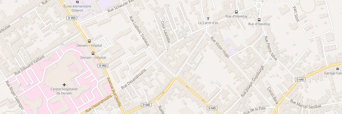 Plan du 612 Rue Désandrouins à Denain