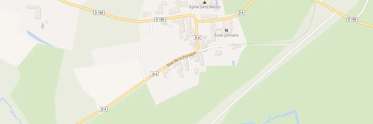 Plan du 7 Rue de la Puisaye à Diges