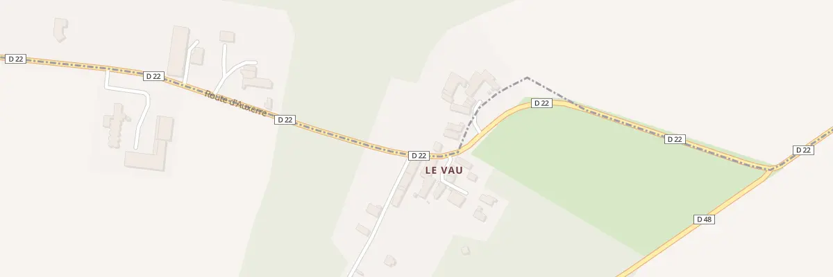 Plan du 49 Le Veau Hameau à Beauvoir