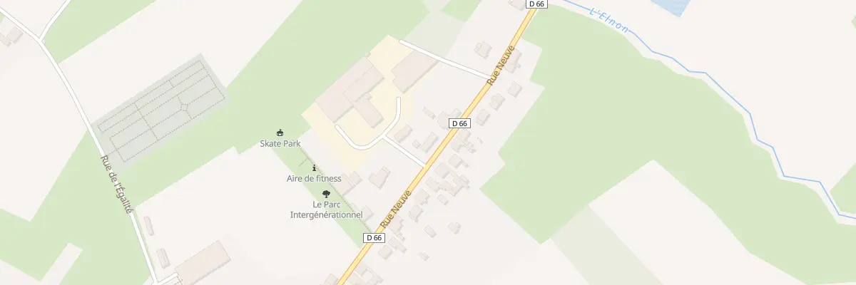 Plan du 512 Rue Neuve à Lecelles