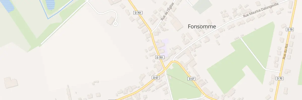 Plan du 7 Rue Emile Falentin à Fonsomme