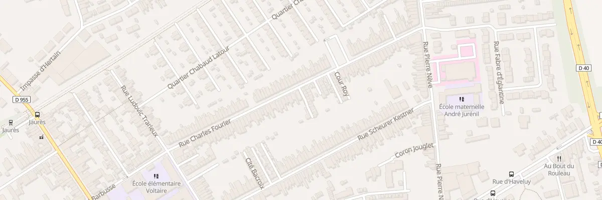 Plan du 78 Rue Charles Fourier à Denain
