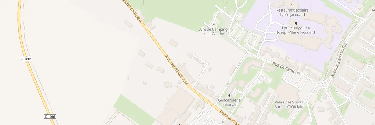 Plan du 278 Rue Henri Barbusse à Caudry