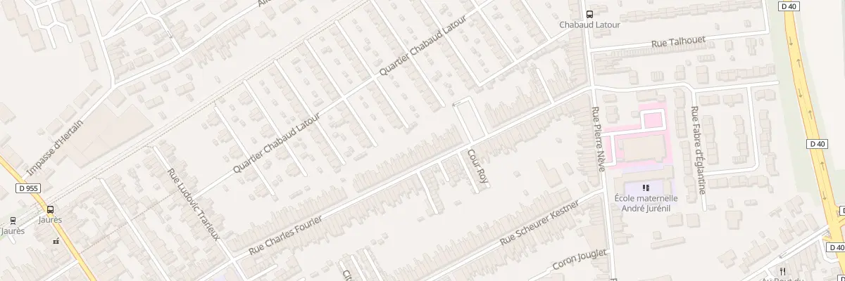 Plan du 87 Rue Charles Fourier à Denain