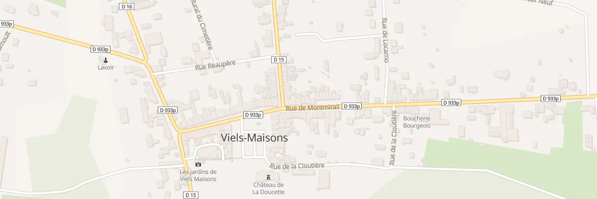 Plan du 5 Rue de Montmirail à Viels-Maisons