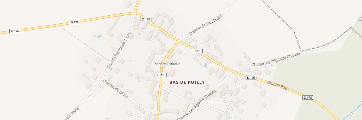 Plan du 32 Rue Saint-Germain à Poilly-sur-Tholon