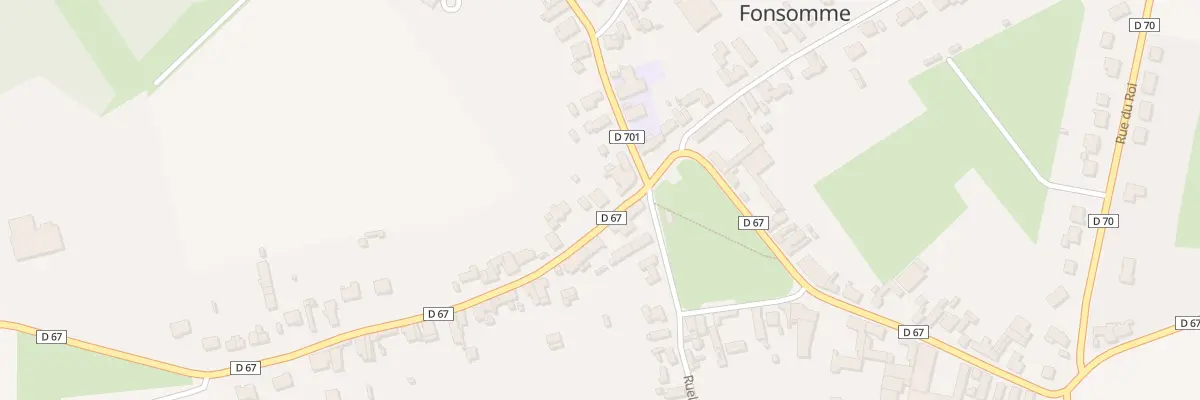 Plan du 2 Rue du Cdt Guy à Fonsomme