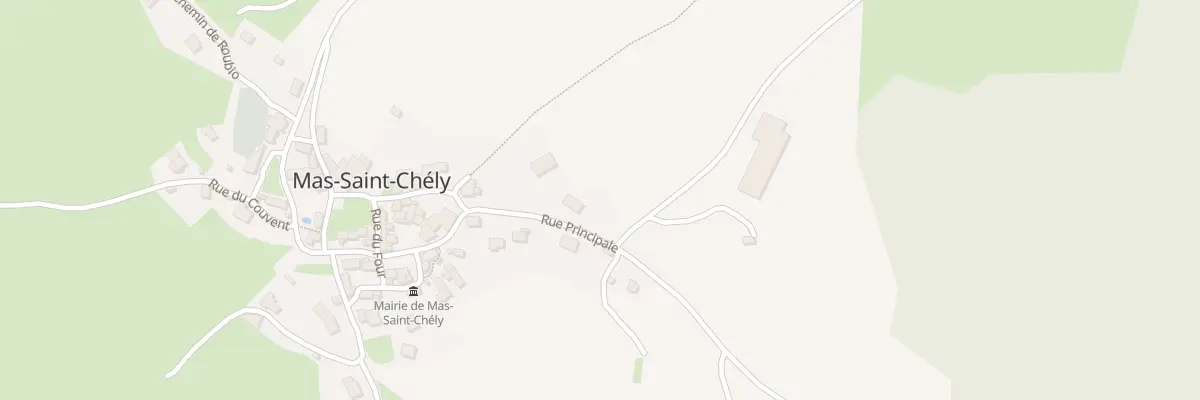 Plan du 5847 Mas Saint Chely Village à Mas-Saint-Chély