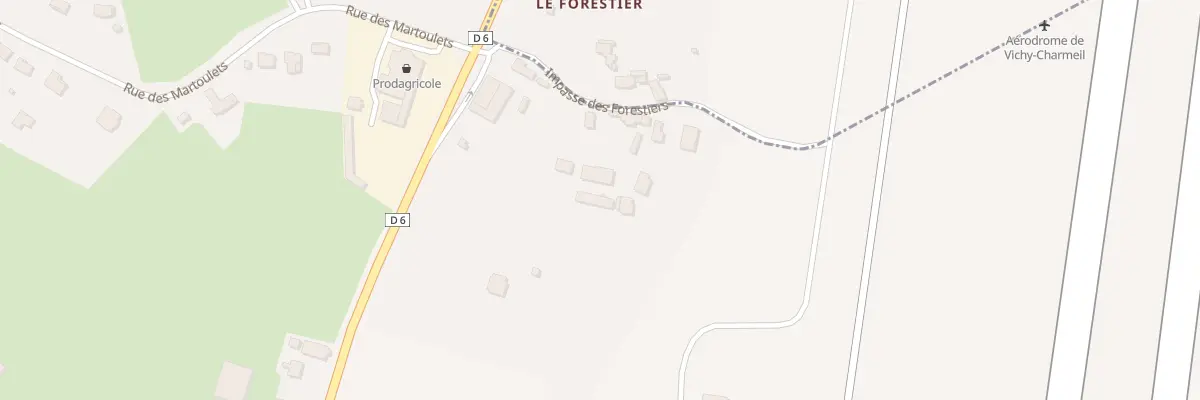 Plan du 7 Imp des Forestiers à Charmeil