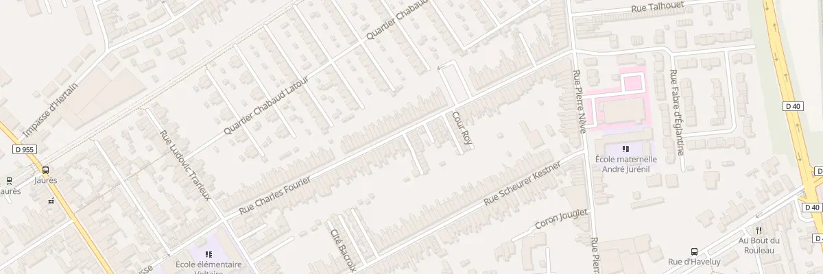Plan du 82 Rue Charles Fourier à Denain