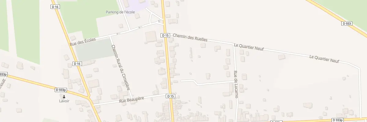Plan du 28 Rue de la Charmois à Viels-Maisons